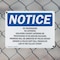 Signmission No Trespassing No Loitering Violators Caught OSHA Notice Sign, Plastic, 14in W x 10in L, 2PK OS-2PACK-NS-P-1014-L-14932 - alternate 5
